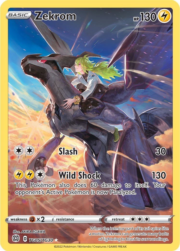 Zekrom [SWSH09:TG - TG05/TG30] - Cartes Sportives Rive Sud