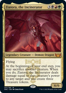 Ziatora, the Incinerator [SNC - 231] - Cartes Sportives Rive Sud