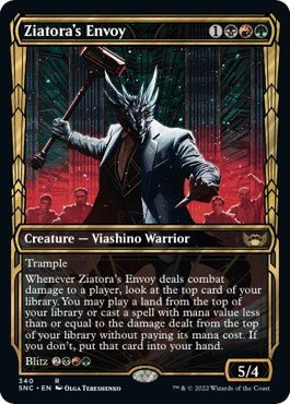 Ziatora's Envoy (Showcase) [SNC - 340] - Cartes Sportives Rive Sud