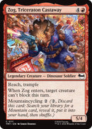 Zog, Triceraton Castaway [TMT - 111] - Cartes Sportives Rive Sud