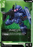 Zudah Unit 1 [EB01 - EB01-037] - Cartes Sportives Rive Sud