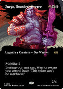 Zurgo, Thunder's Decree (Borderless) [TDM - 376] - Cartes Sportives Rive Sud